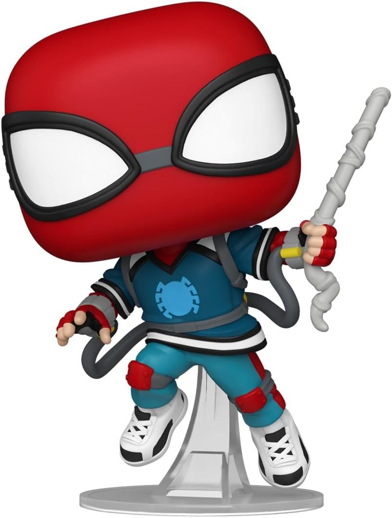 Funko Pop! Marvel: Friendly Neighborhood Spider-Man - Spider-Man (Homemade Suit) - Collectable Vinyl Figure - Gift Idea - Official Merchandise - Toys for Kids & Adults - Cartoons Fans