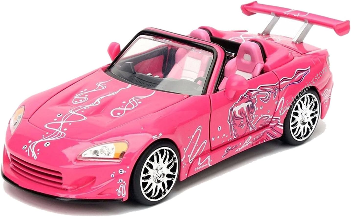 Jada Toys Suki'S 2001 Honda S2000 - 2 Fast 2 Furious 1:24 Diecast Model, Multi-colored, Yes (97604)