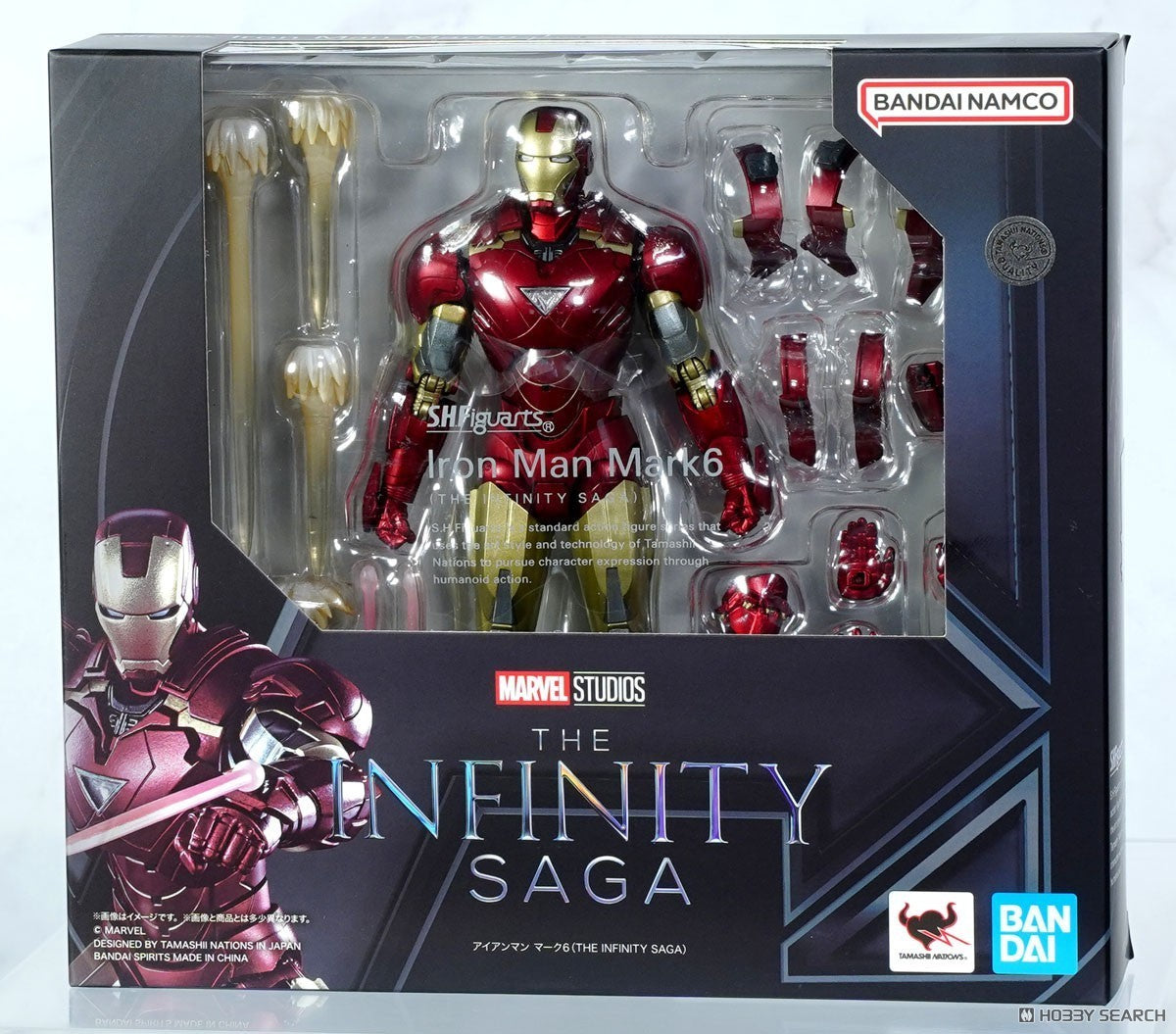 S.H.Figuarts Iron Man Mark 6 – The Infinity Saga Action Figure (New, Sealed)