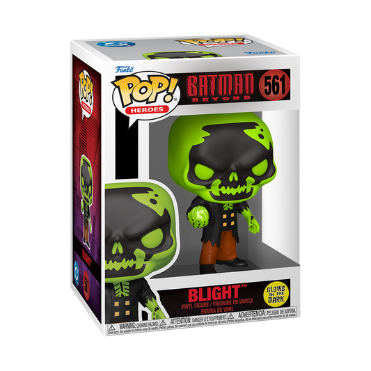 Funko Pop! Batman Beyond – Blight (Glow in the Dark) #561 Hot Topic Exclusive (New, Sealed)