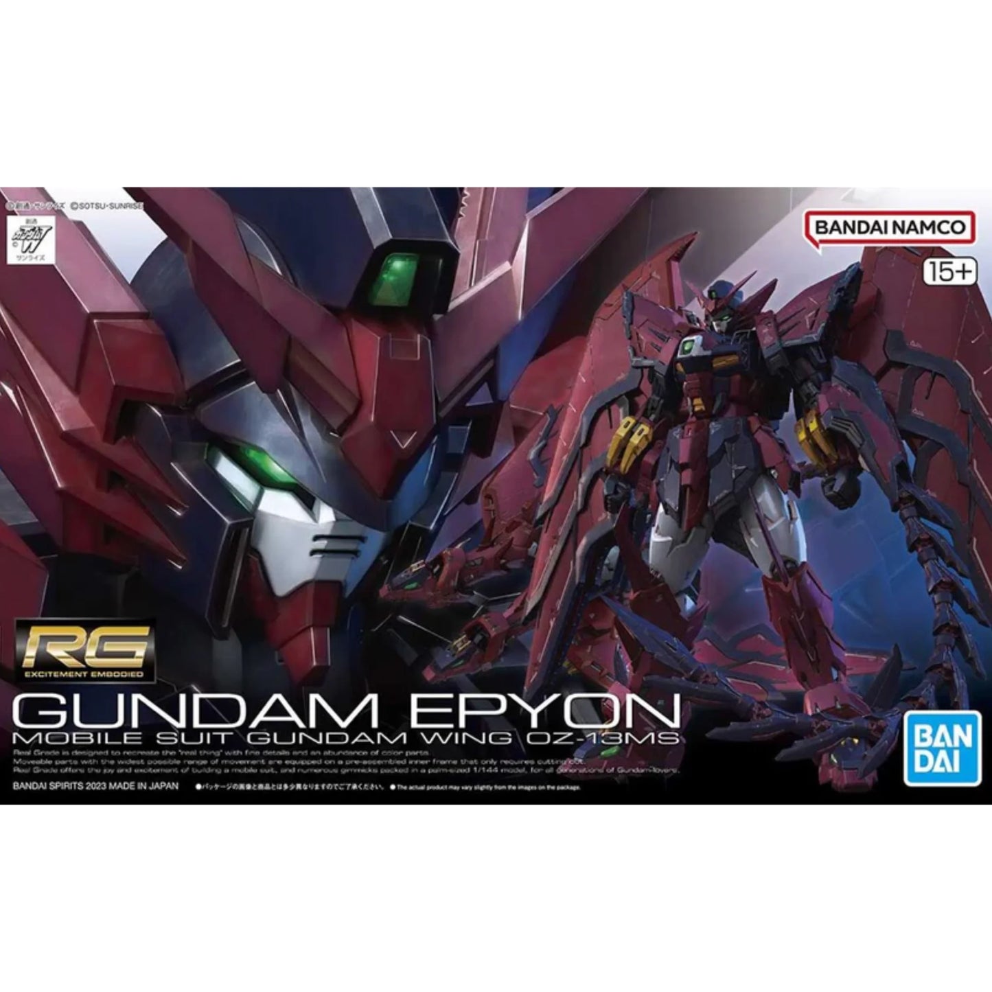 Bandai RG 1/144 Wing Gundam Zero EW #17 Real Grade Model Kit