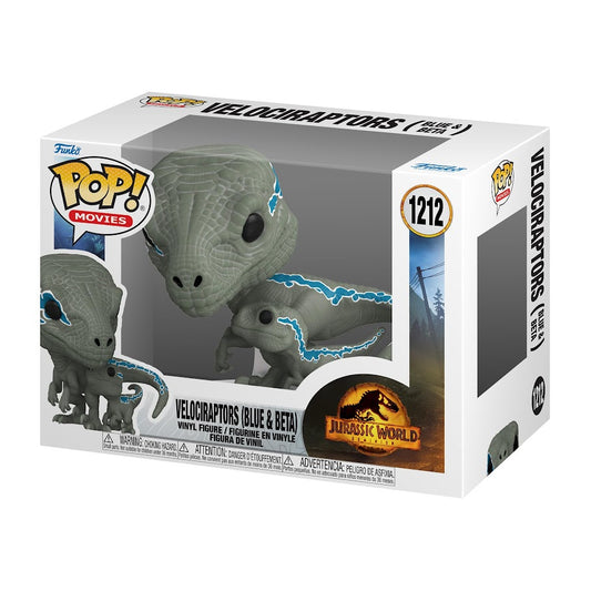 Funko POP Pop | Buddy: Jurassic World Dominion - Blue & Beta, Multicolor, 62223
