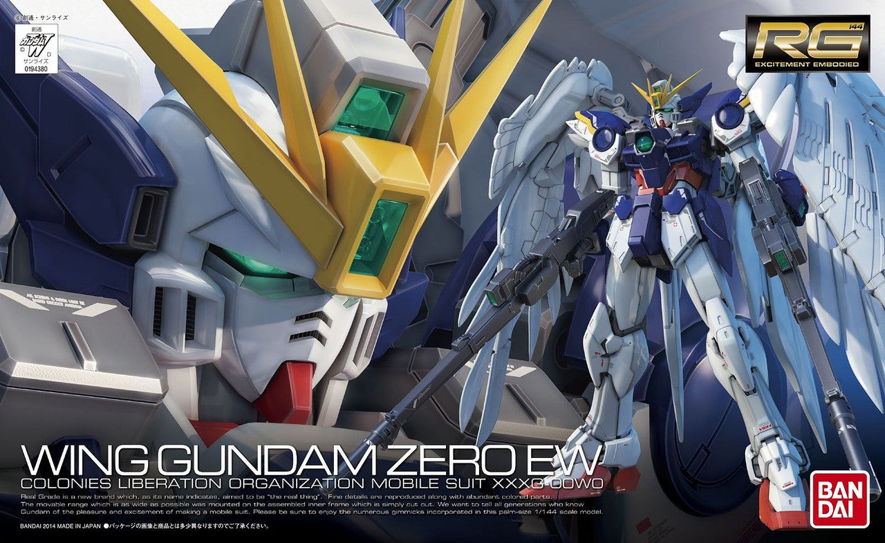 Bandai RG 1/144 Wing Gundam Zero EW #17 Real Grade Model Kit