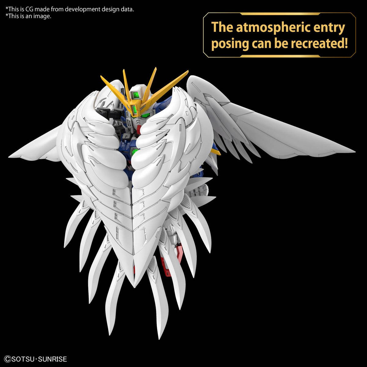 Bandai MGSD Wing Gundam Zero EW – Endless Waltz SD Master Grade Model Kit