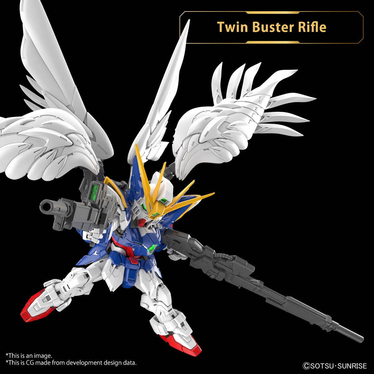 Bandai MGSD Wing Gundam Zero EW – Endless Waltz SD Master Grade Model Kit