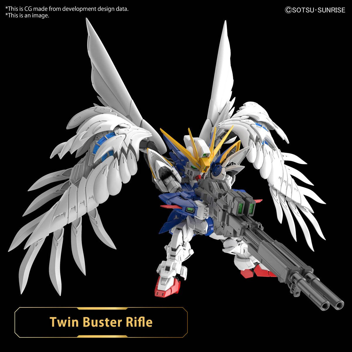 Bandai MGSD Wing Gundam Zero EW – Endless Waltz SD Master Grade Model Kit