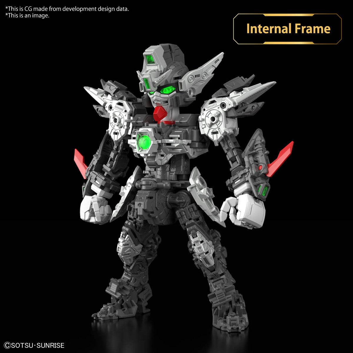 Bandai MGSD Wing Gundam Zero EW – Endless Waltz SD Master Grade Model Kit
